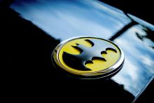 Batman Logo on a car